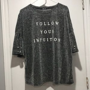 Follow your intuition shirt